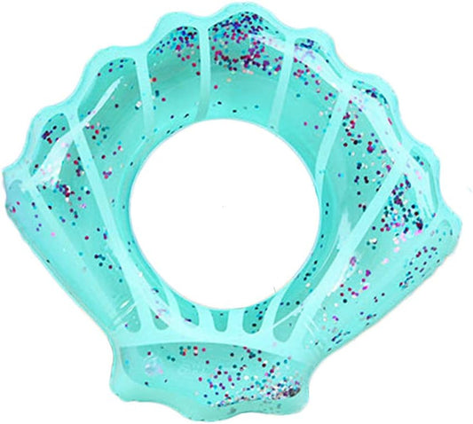 Swim Rings for Kids Adults Pool Swimming Ring Inflatable Float Raft Water Swim Tube Summer Beach Party Decoration (Blue, Kids)